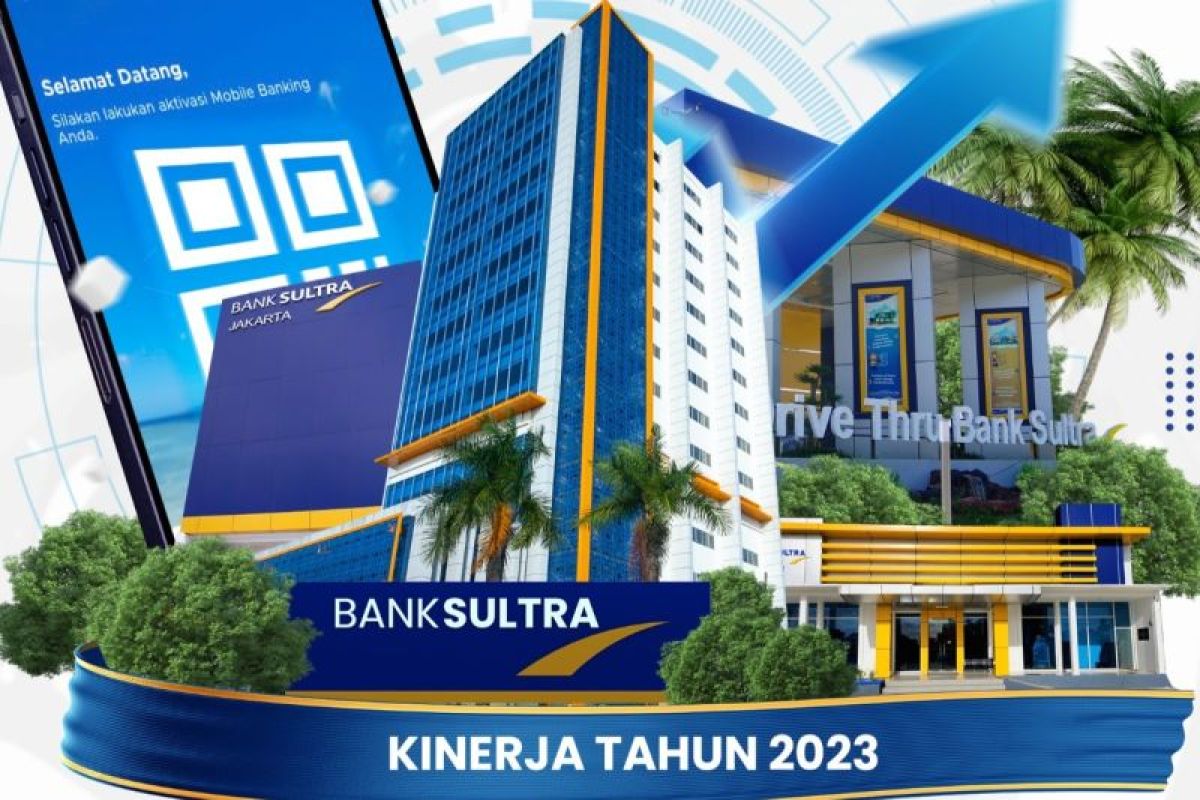 Bank Sultra catat laba bersih tahun 2023 mencapai Rp406 miliar