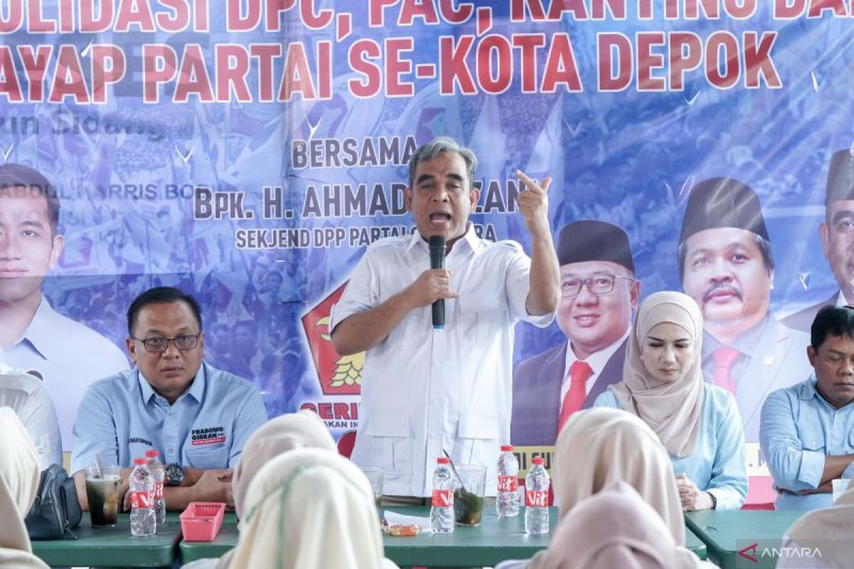 Sekjen Gerindra Ahmad Muzani sebut Indonesia butuh pemimpin paham geopolitik