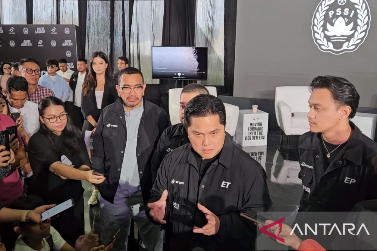 Erick Thohir berikan motivasi bagi timnas jelang lawan Jepang