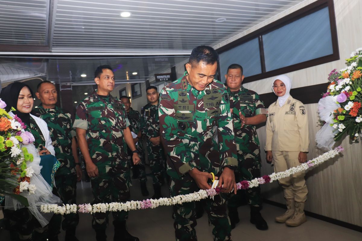 Pangdam VI/Mulawarman resmikan renovasi Rumah Sakit Dr R.Hardjanto