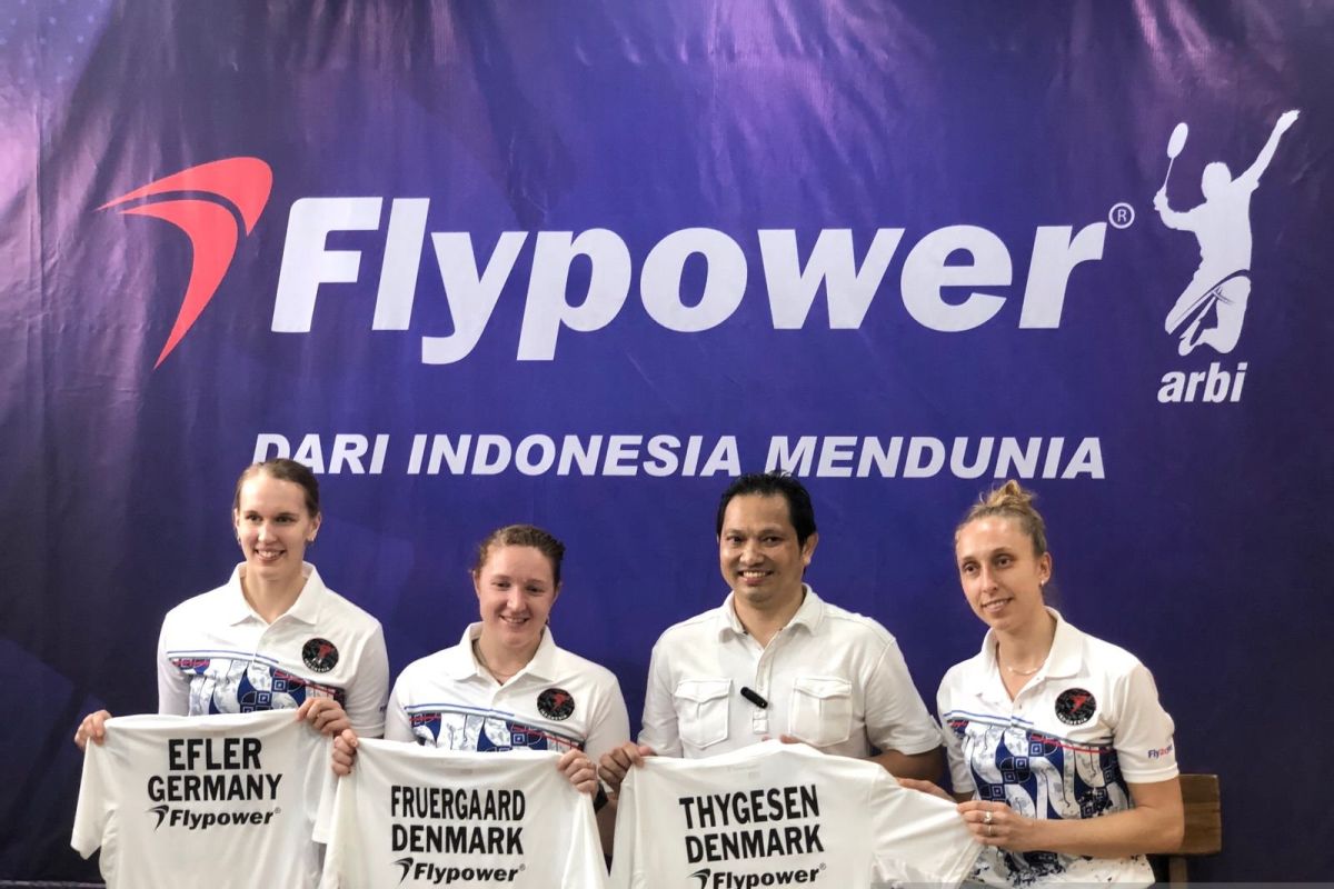 Flypower buat gebrakan baru dengan menggandeng tiga pebulu tangkis Denmark