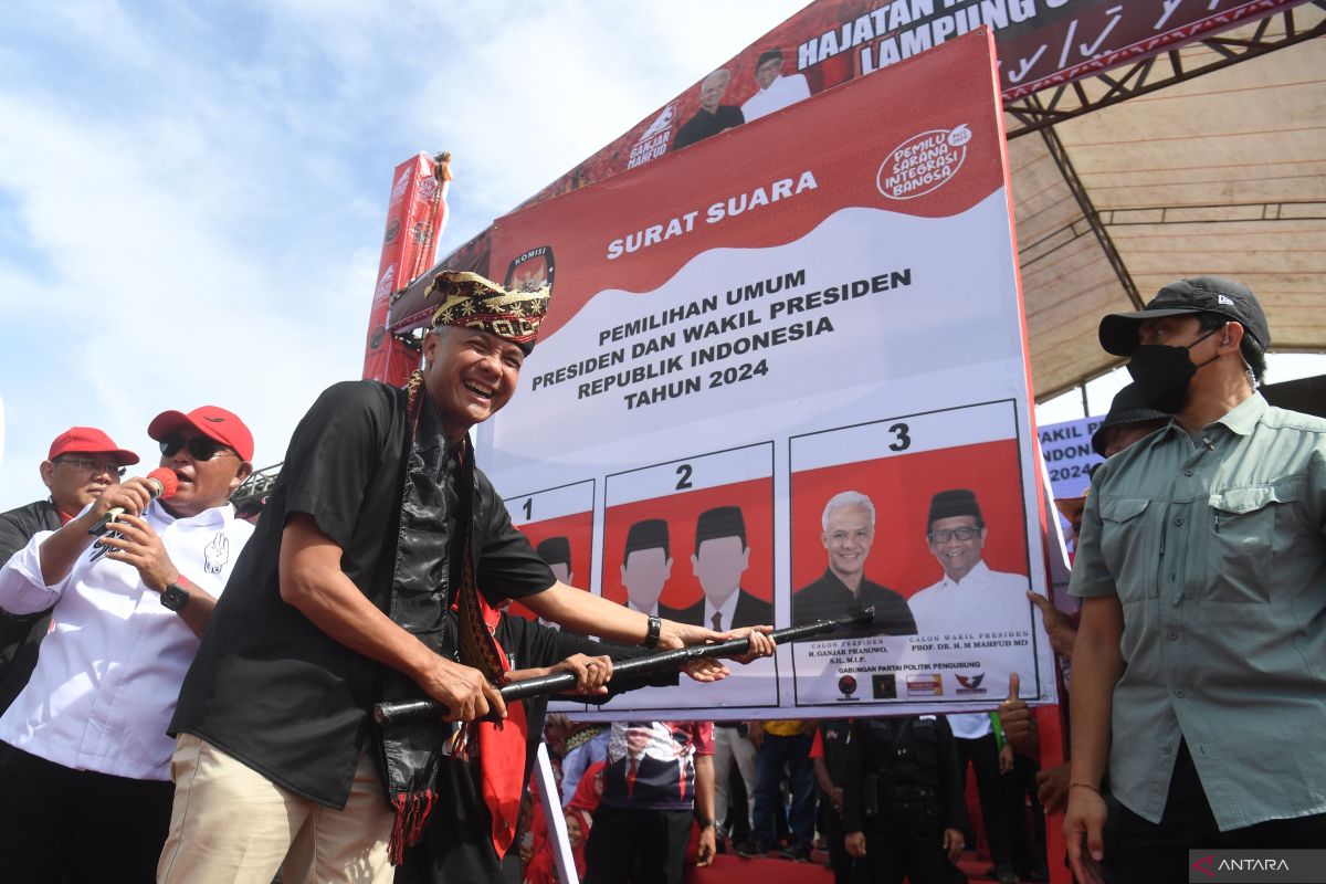 Ganjar kampanye di Jawa Tengah hari ini