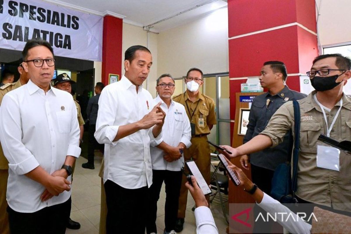 Presiden Jokowi apresiasi layanan BPJS Kesehatan meski harus benahi antrean
