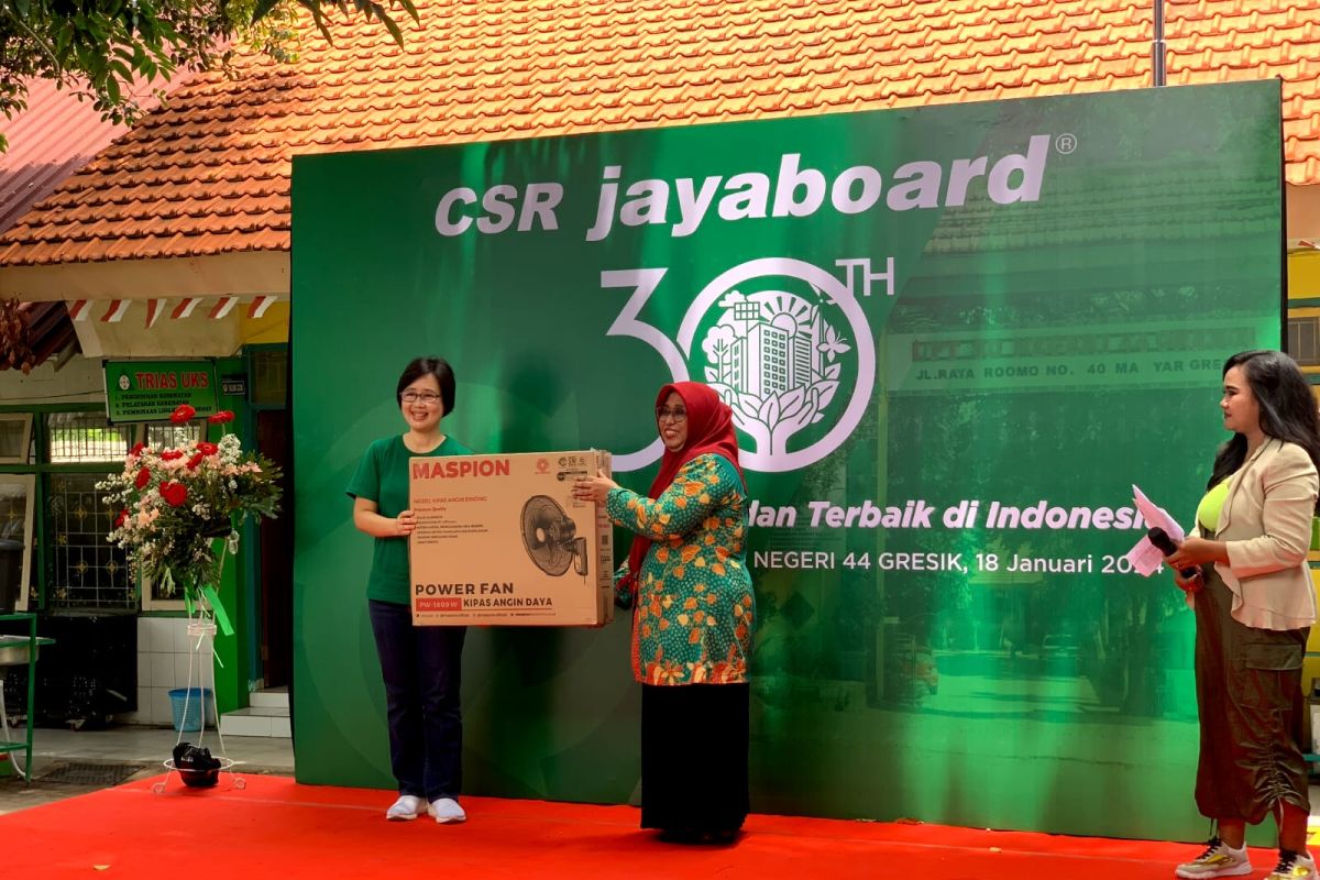 Jayaboard : Renovasi Gedung SDN 44 Gresik tingkatkan kelayakan pendidikan