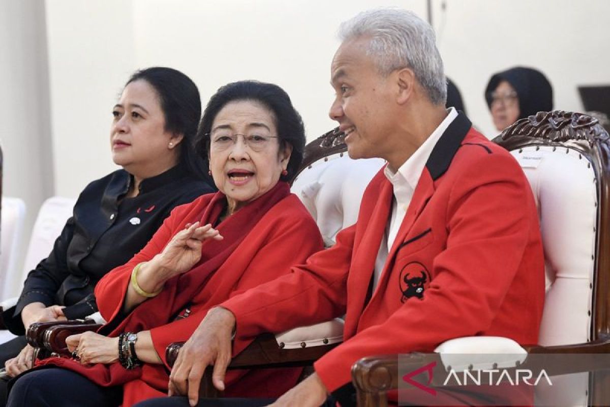 HUT ke-77 Megawati, Ganjar: Semoga sehat dan bahagia selalu