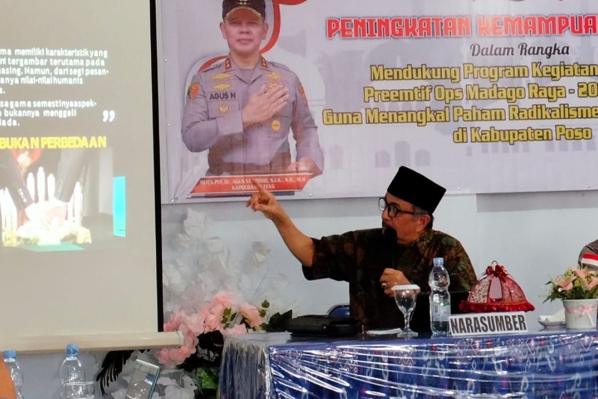 Polda Sulteng gandeng FKUB bina umat beragama di Poso