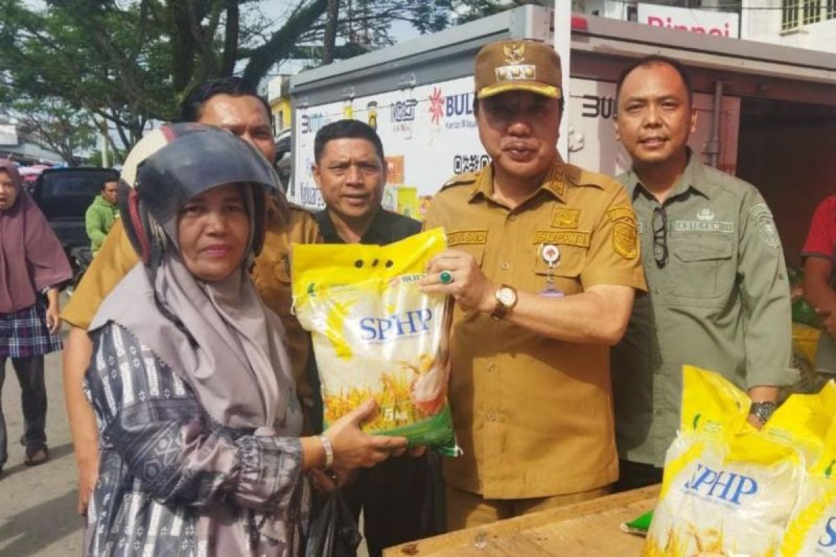 Pemkab Merangin lakukan operasi pasar beras murah antisipasi lonjakan harga