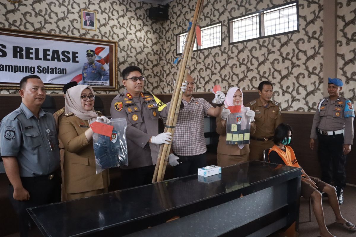 Enam pemuda di Lampung Selatan ditangkap polisi usai bacok warga