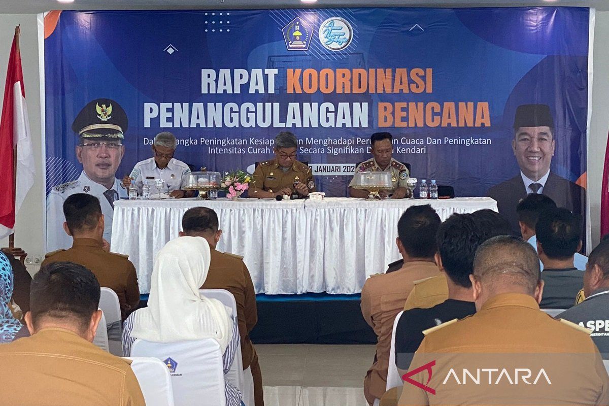 Pemerintah Kota Kendari menetapkan status siaga bencana