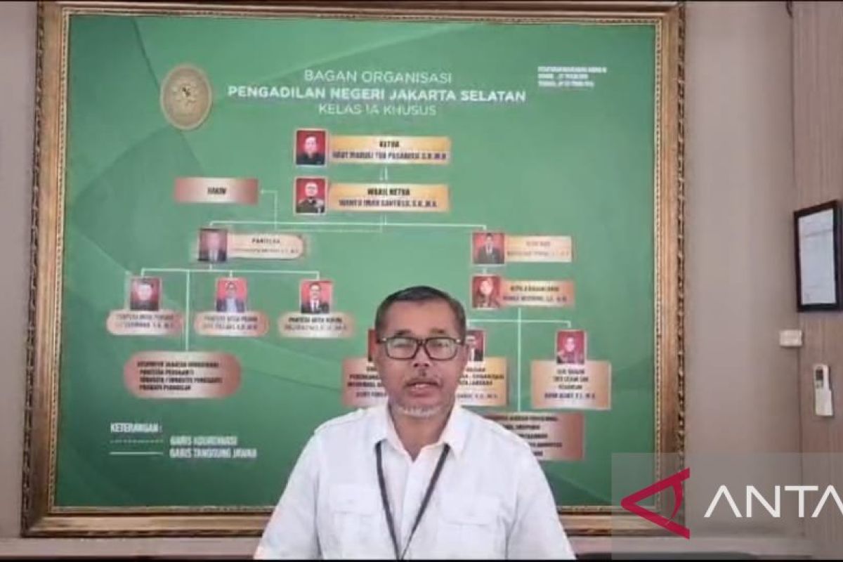 PN Jaksel belum terima surat permohonan pencabutan gugatan Firli