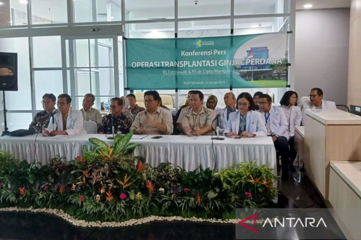 RSUP Fatmawati Jakarta berhasil melakukan operasi transplantasi ginjal