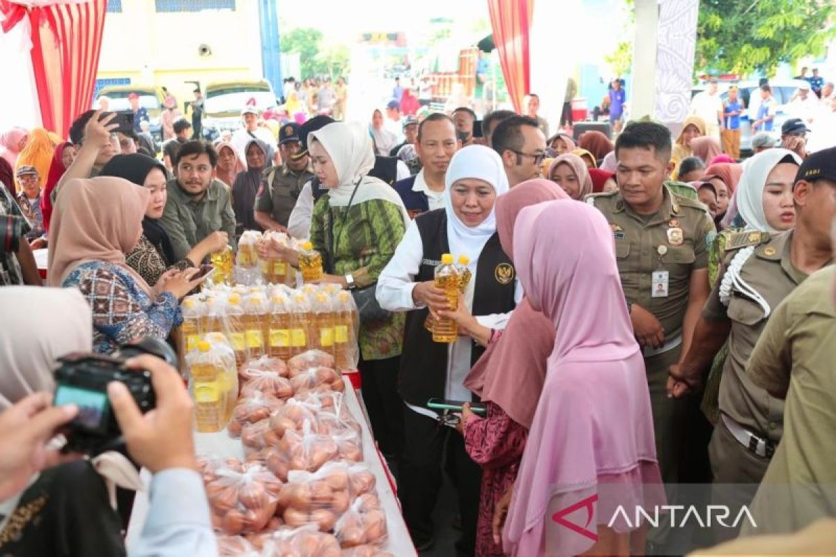 Pemprov Jatim upayakan stabilitas harga kebutuhan pokok