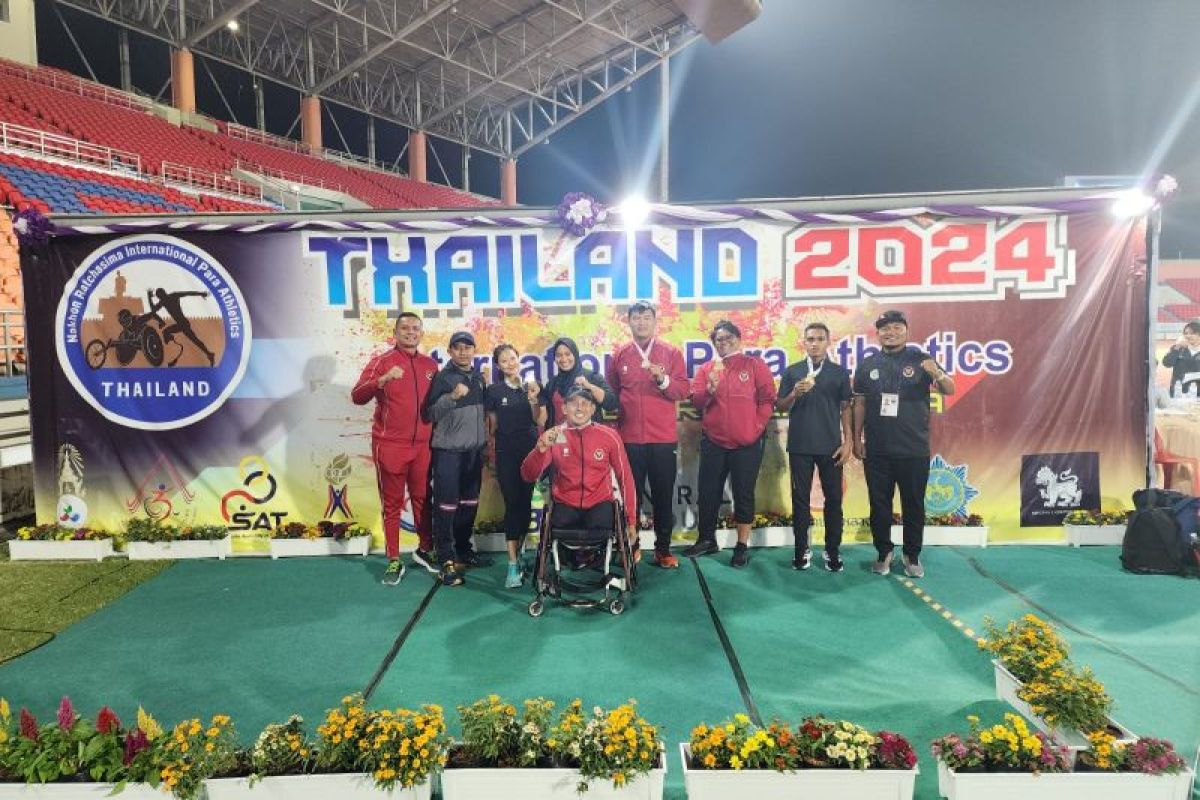 Para-Atletik Indonesia raih dua emas dari kejuaraan di Thailand 