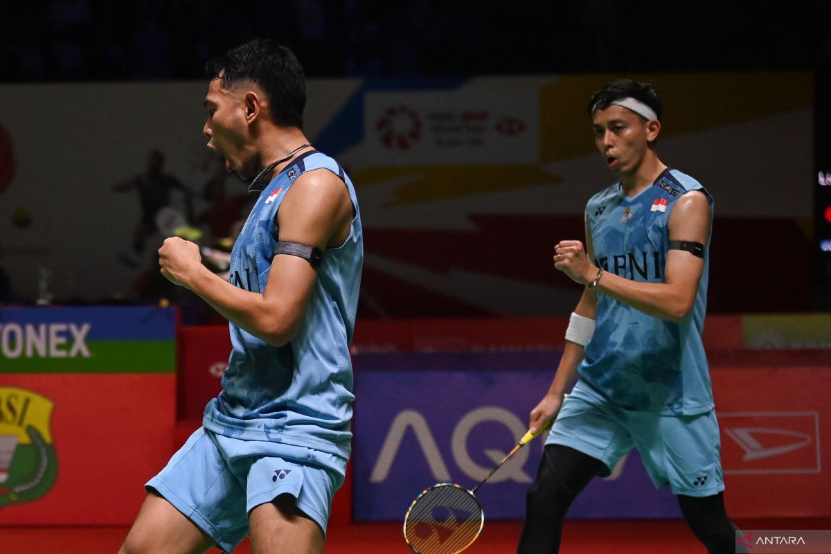 All England 2024 - Fajar/Rian melenggang ke babak 16 besar