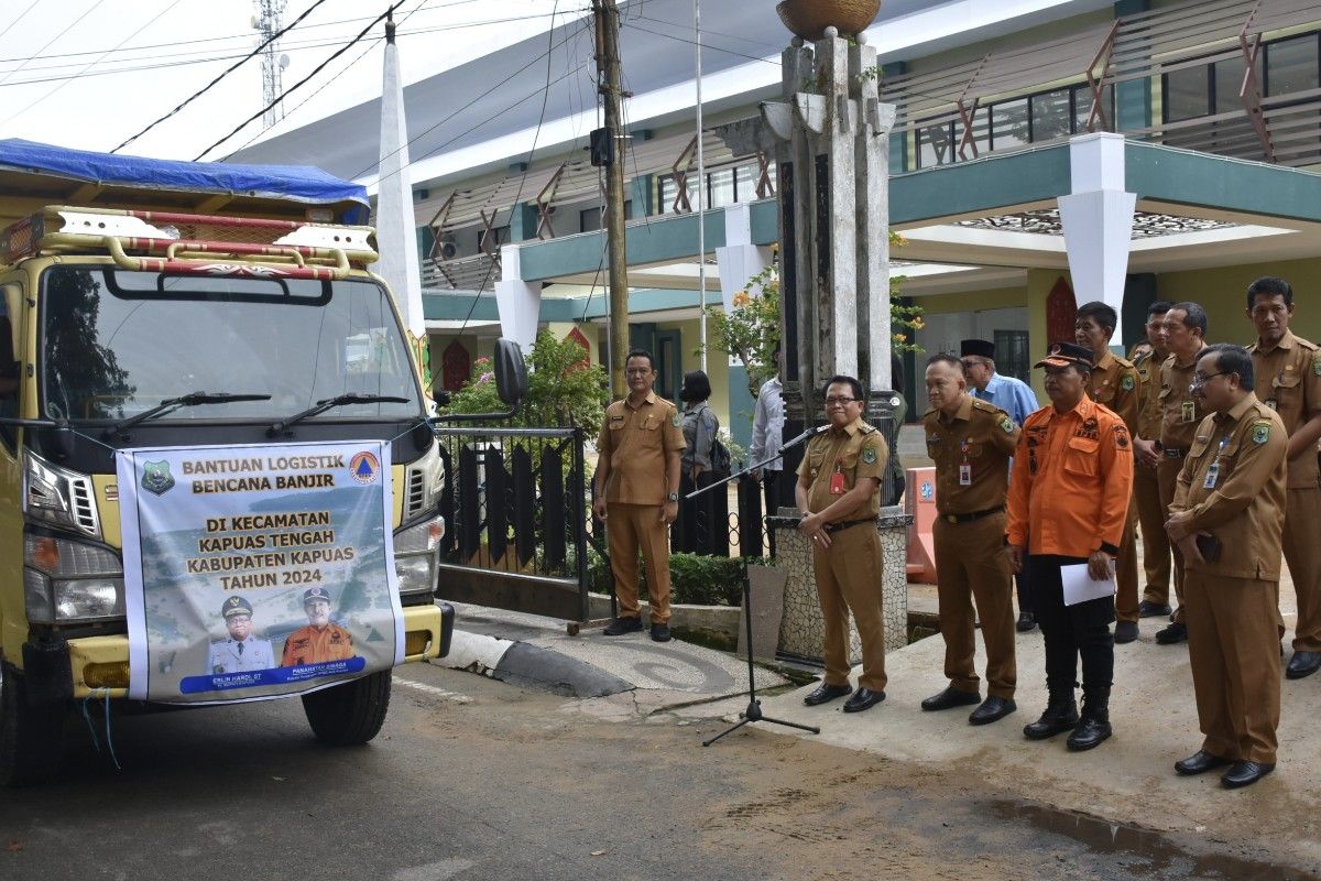 Pemkab Kapuas kirim bantuan untuk daerah terdampak banjir