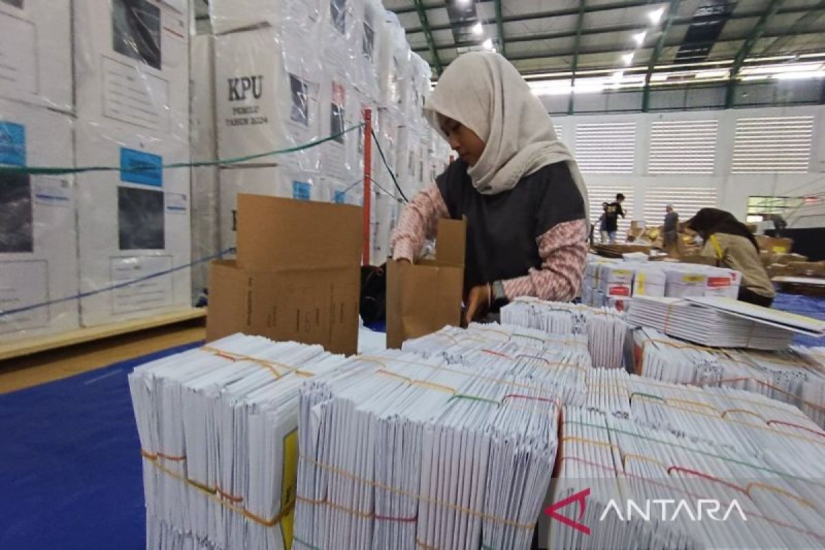 Penataan logistik pemilu di Kotim sudah 90 persen