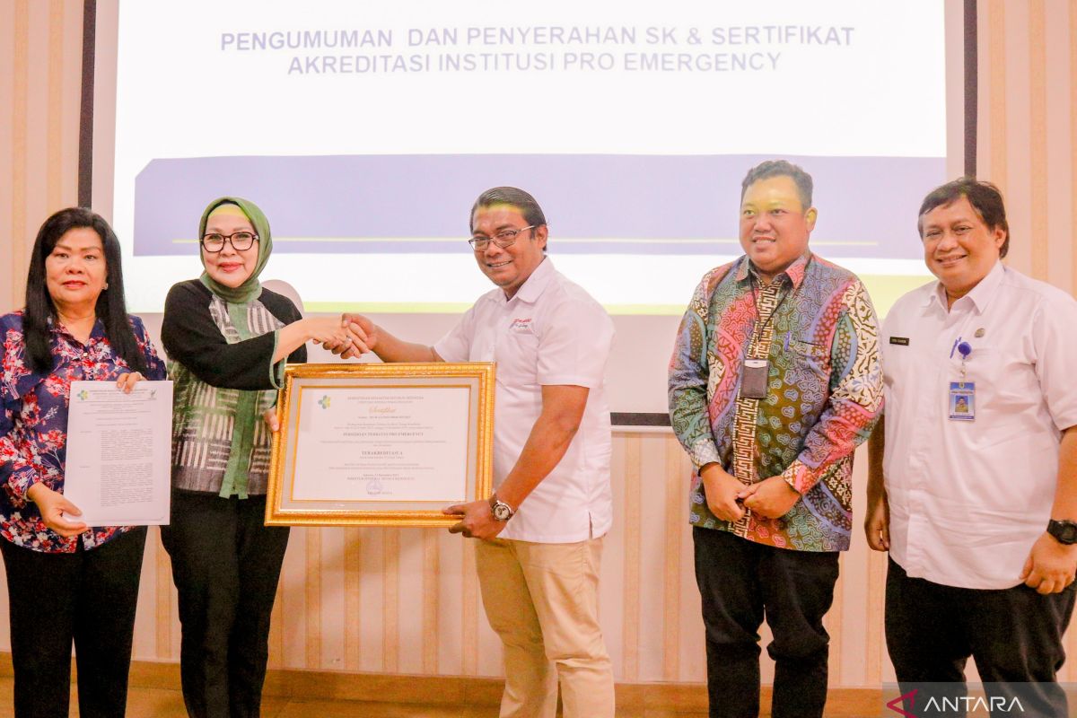 Kemenkes beri akreditasi A lembaga pelatihan nakes 'Pro Emergency' di Bogor
