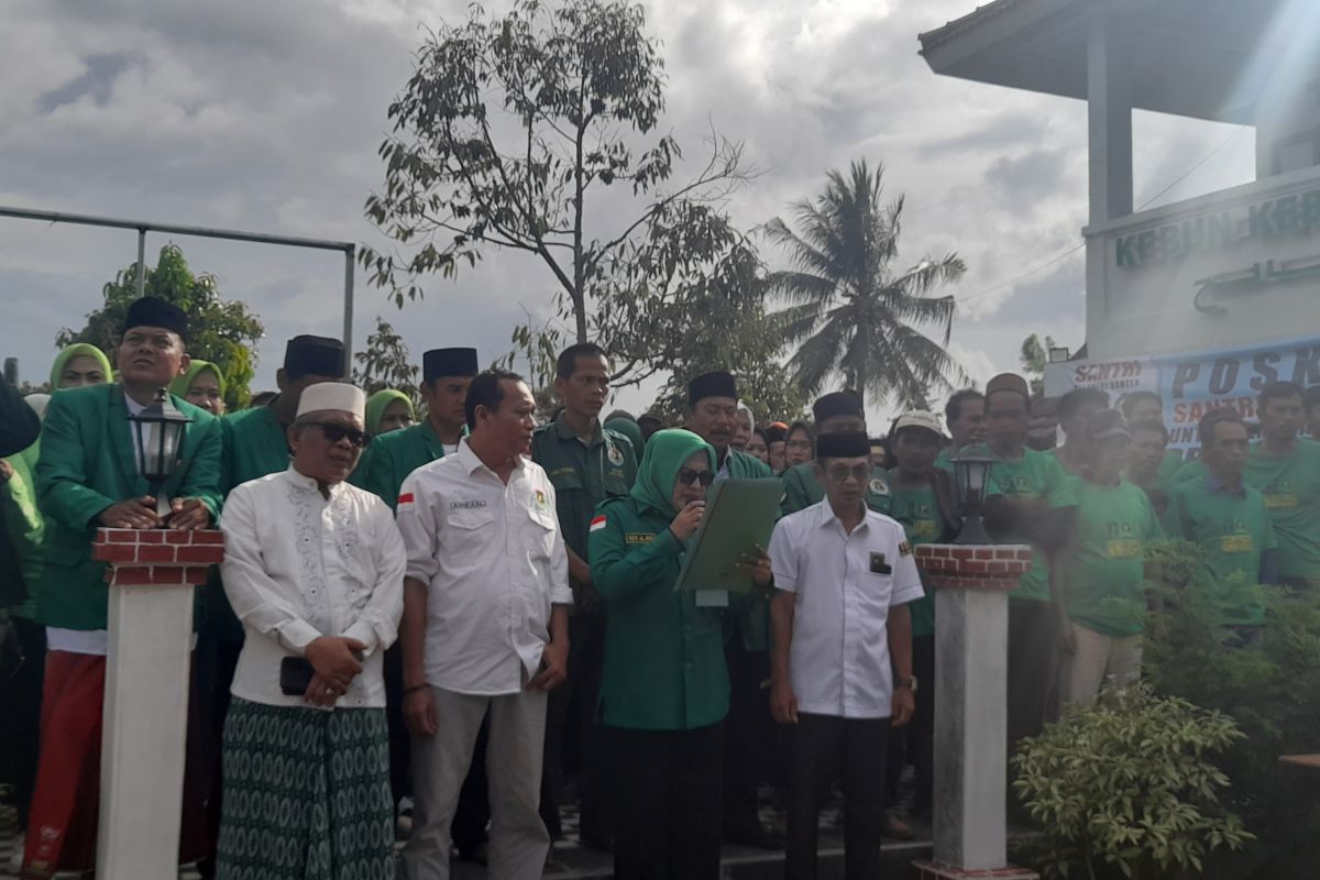 Tiga caleg PPP Kabupaten Serang deklarasi dukung Prabowo-Gibran