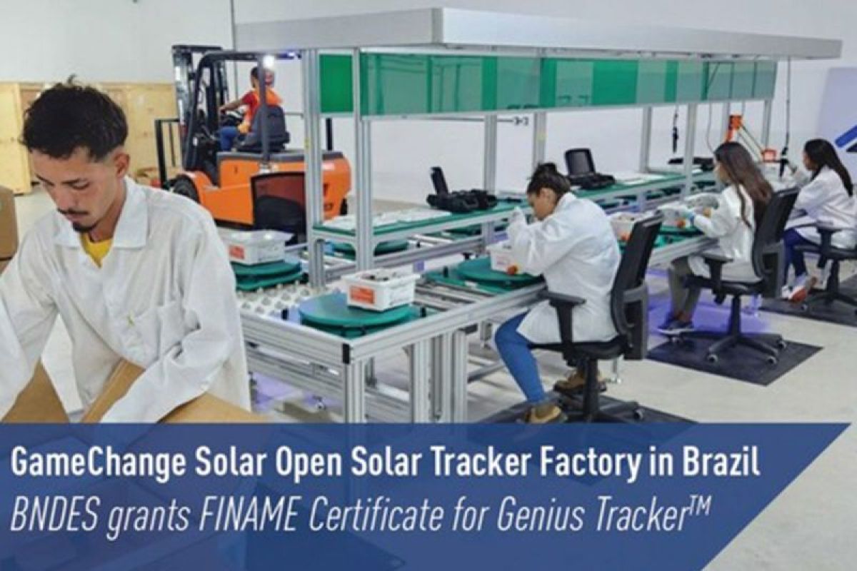 GameChange Solar Dirikan Pabrik Pelacak Tenaga Surya di Brasil