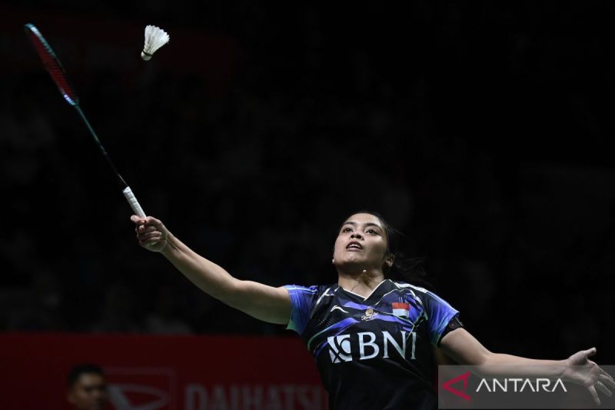 Gregoria Mariska Tunjung melangkah ke babak 16 besar Indonesia Masters 2024