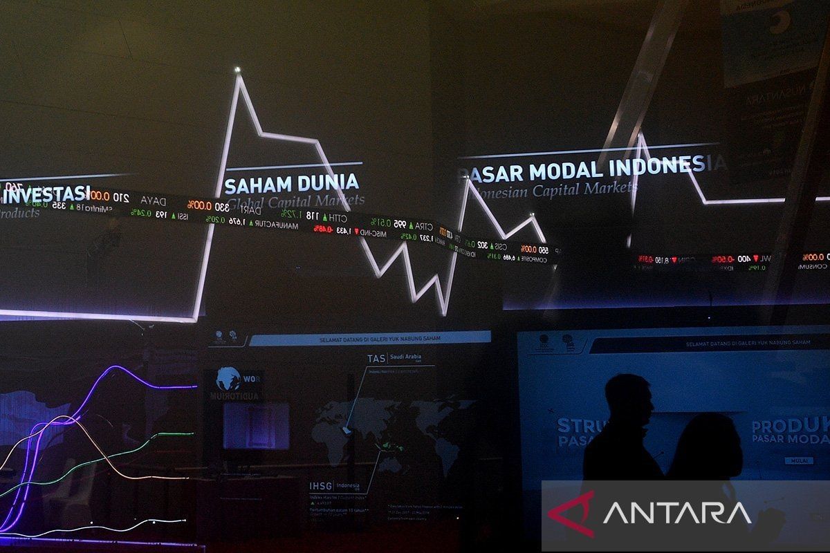 IHSG menguat jelang rilis suku bunga bank sentral AS