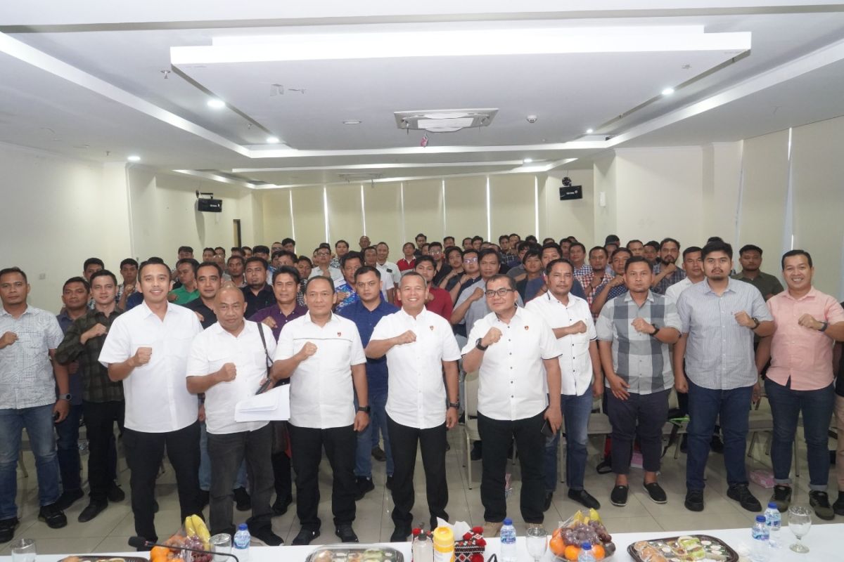 Tiga Pilar yakni Polisi-TNI dan Satpel Dindik Grogol Petamburan deklarasi anti tawuran
