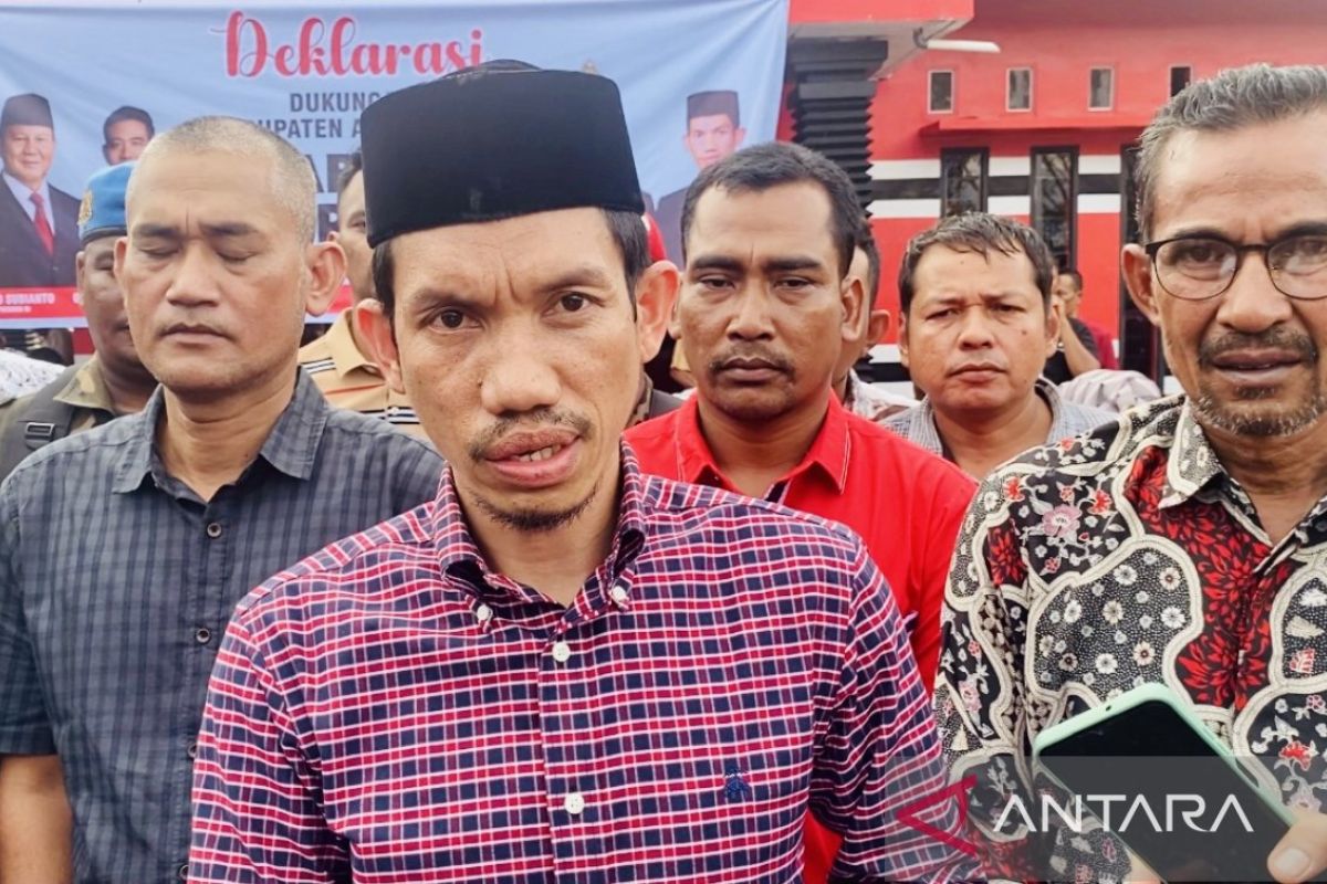 Eks kombatan GAM deklarasi pemenangan Prabowo-Gibran, target raih 70 persen suara