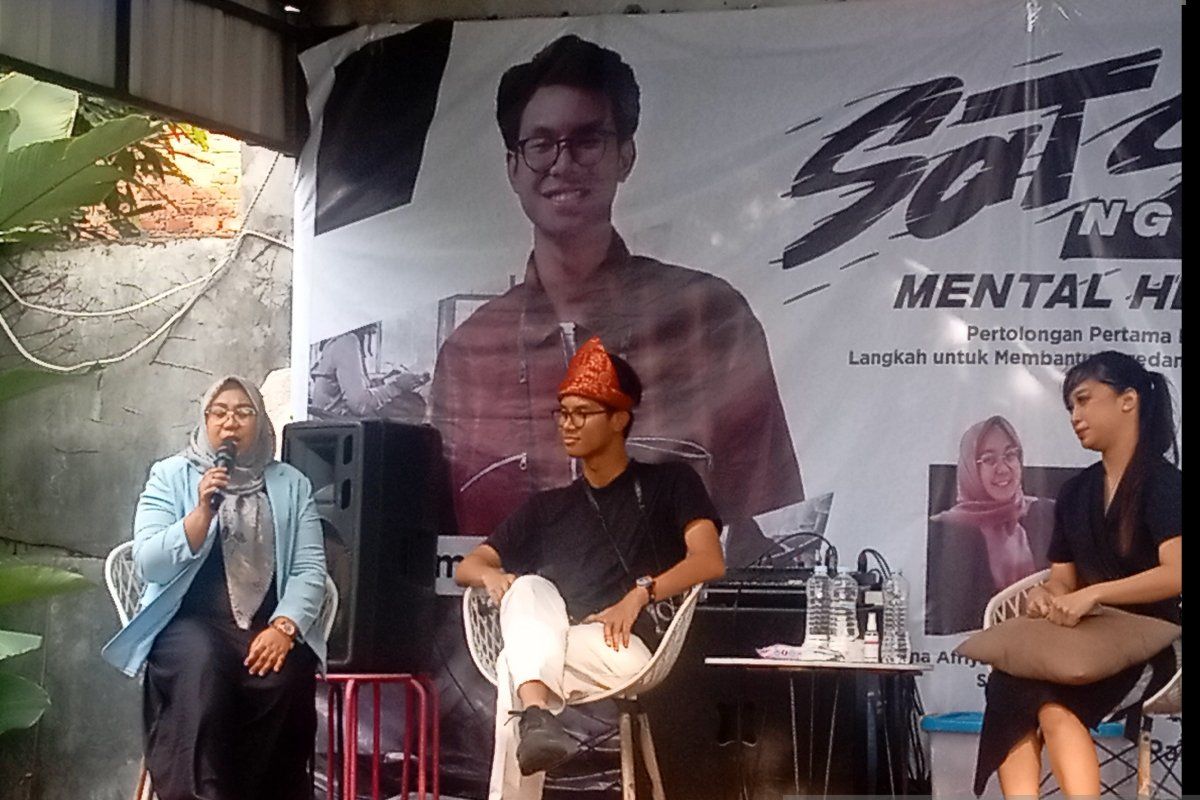 Alam Ganjar dialogkan "mental health" dengan  anak muda di Palembang