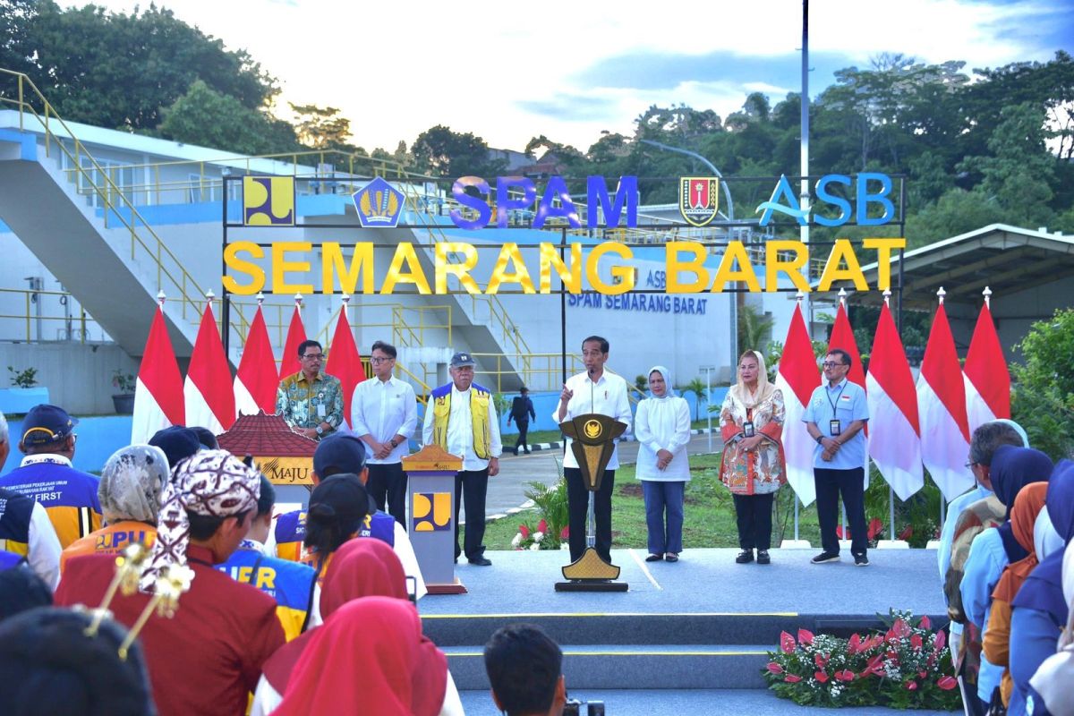 SPAM Semarang jadi PSN ke-2 Garapan WIKA yang Diresmikan Presiden Joko Widodo di 2024