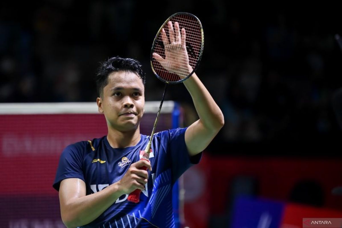 Indonesia Masters 2024 - Ginting melaju mulus ke babak 16 besar