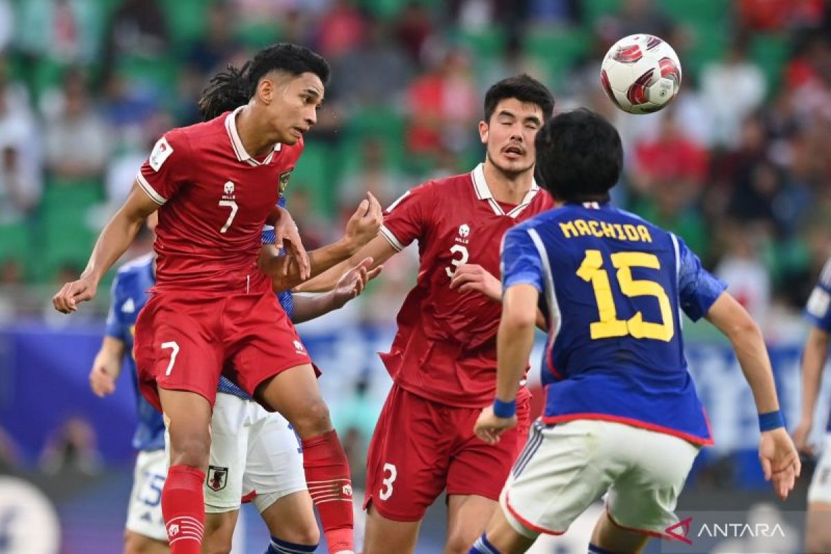 Hasil pertandingan Indonesia vs Jepang: Skuad Garuda takluk 1-3 pada laga penutup Grup D Piala Asia 2023