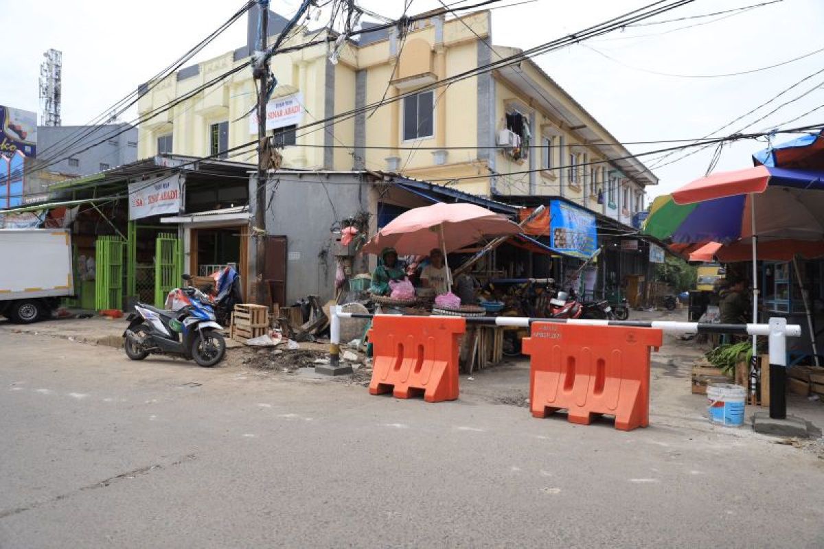 Pemkot Tangerang tutup empat titik jalan ke Pasar Anyar terkait revitalisasi