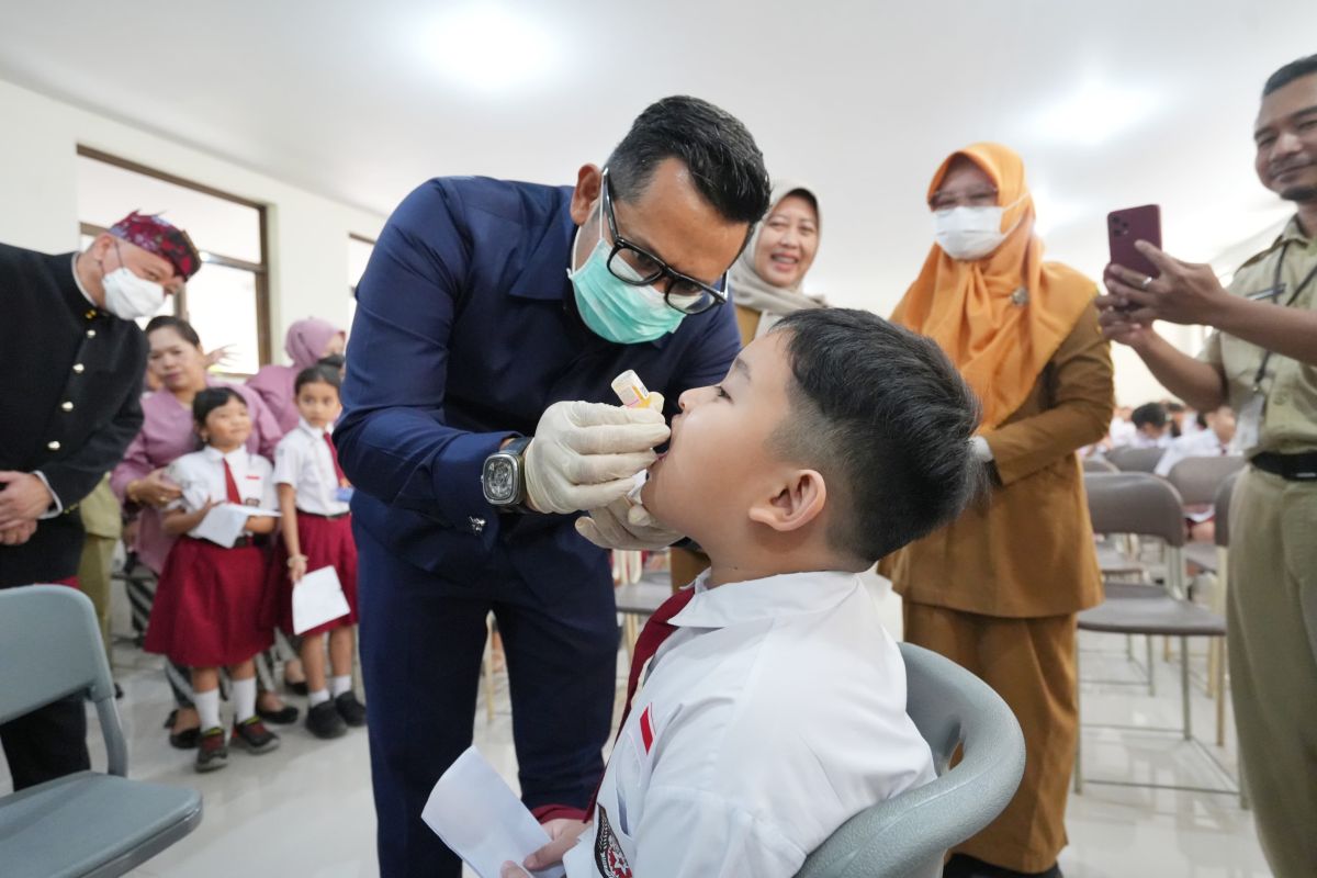 Sub PIN Polio di Kota Mojokerto capai 101,9 persen