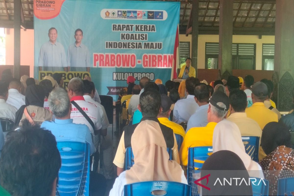 TKD Prabowo-Gibran DIY memetakan potensi suara di pelosok Kulon Progo