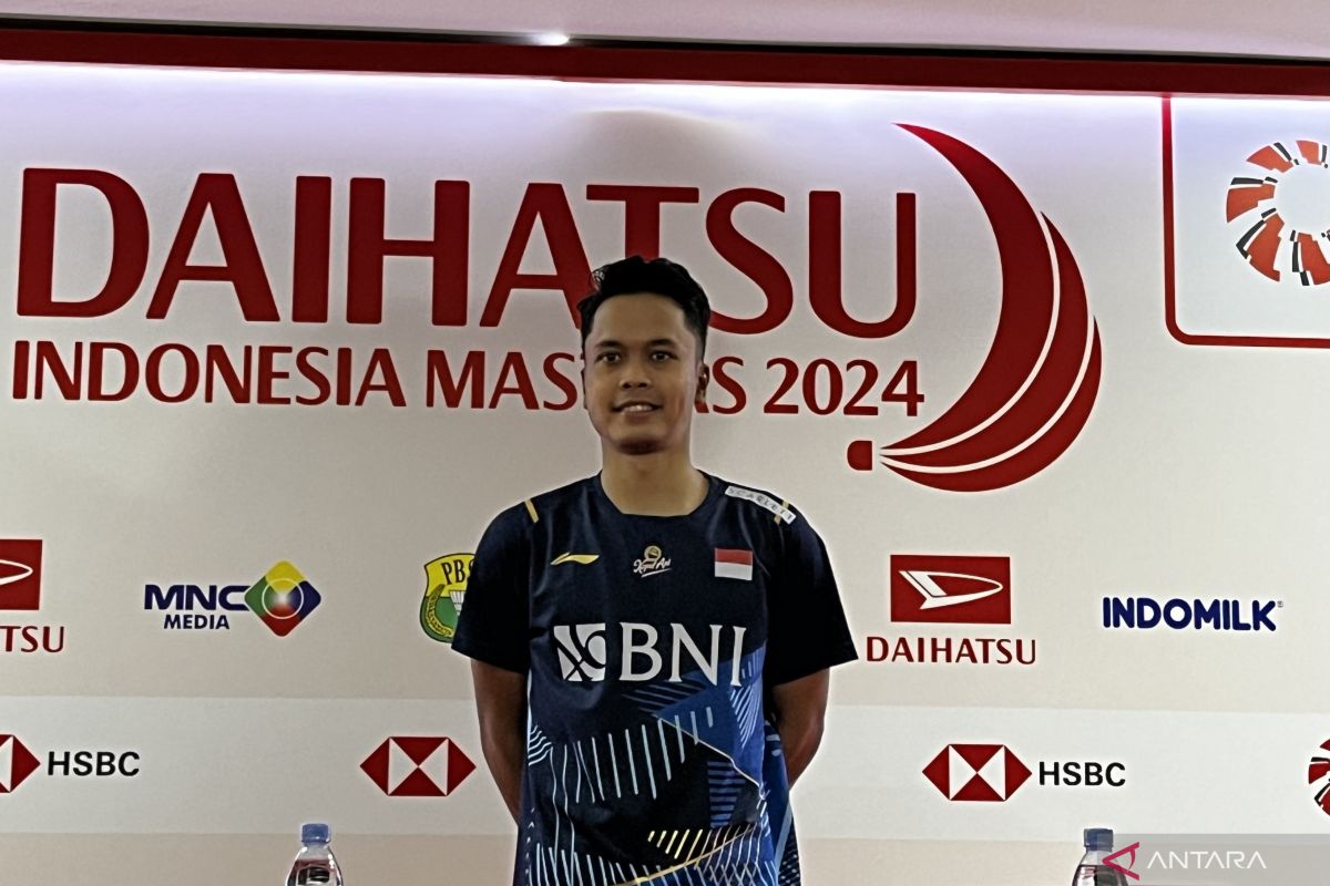 Indonesia Masters 2024, Ginting siapkan diri jelang perempat final kontra Loh Kean Yew