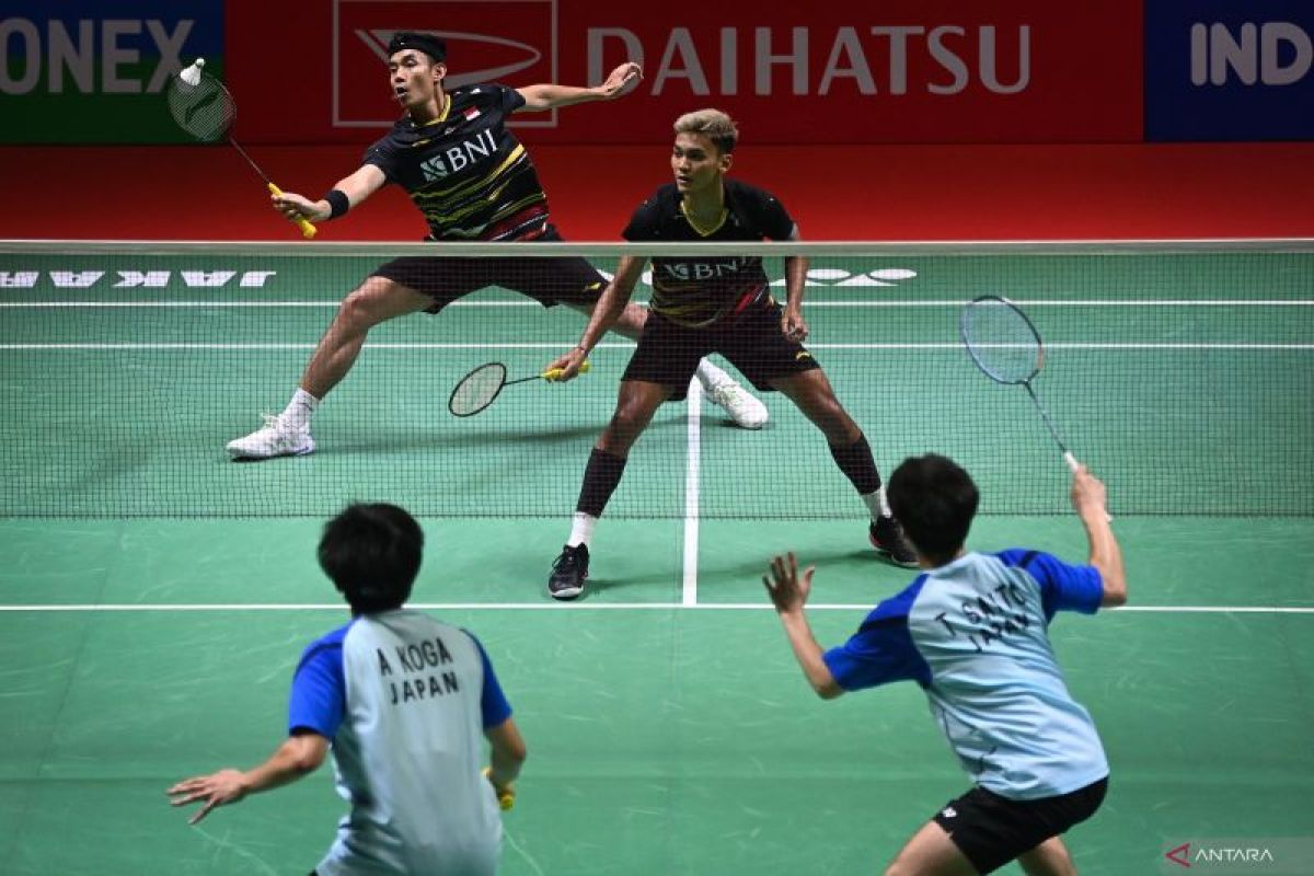 Indonesia Masters 2024 - Fajar/Rian akan berhadapan dengan Bagas/Fikri di perempat final