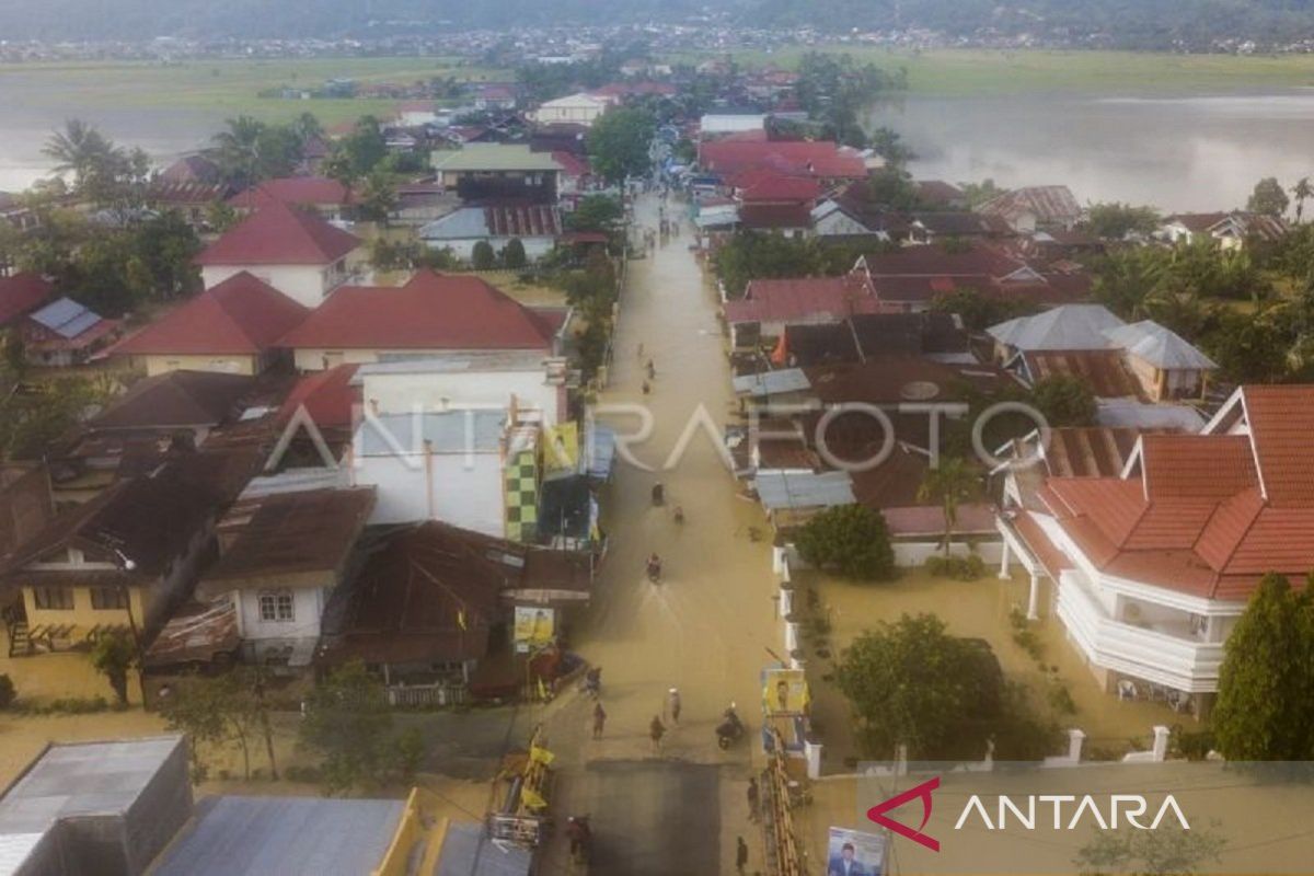 576 desa di Jambi hingga kini masih terdampak banjir
