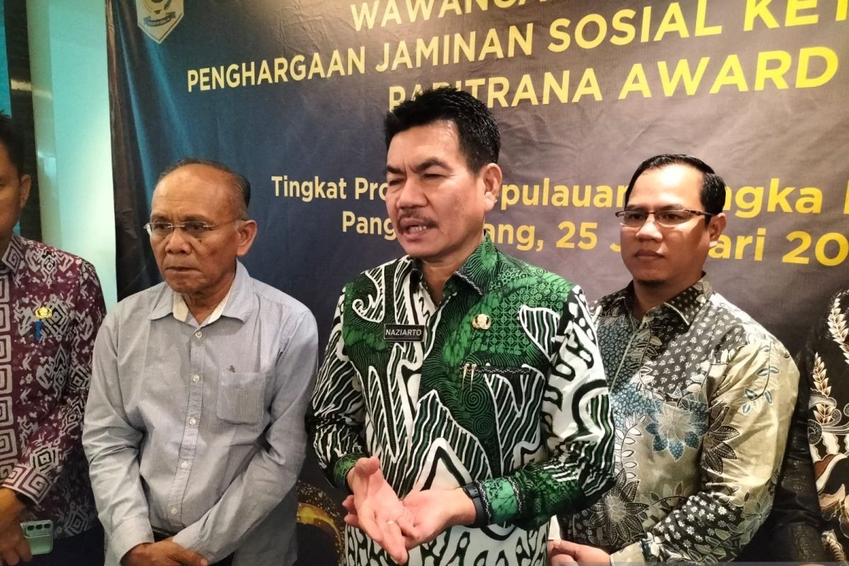 Pemprov Babel-BPJS Ketenagakerjaan lakukan penilaian Paritrana Award 2024 kepada pemda dan perusahaan