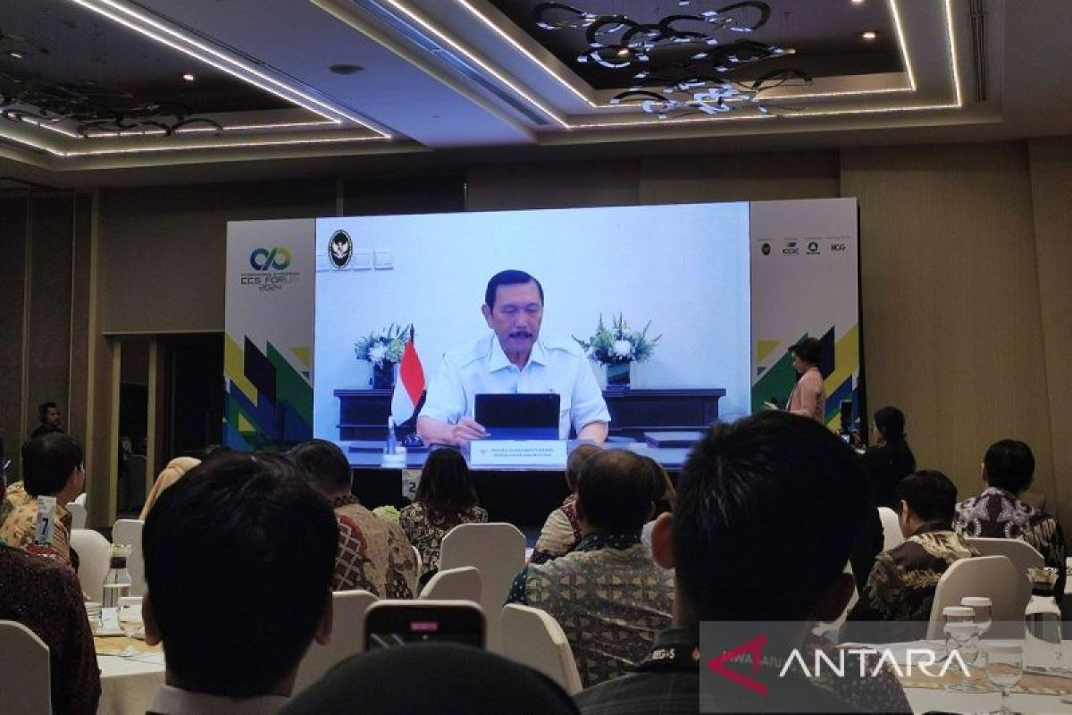 Luhut undang pemain CCS manfaatkan potensi penyimpanan karbon RI