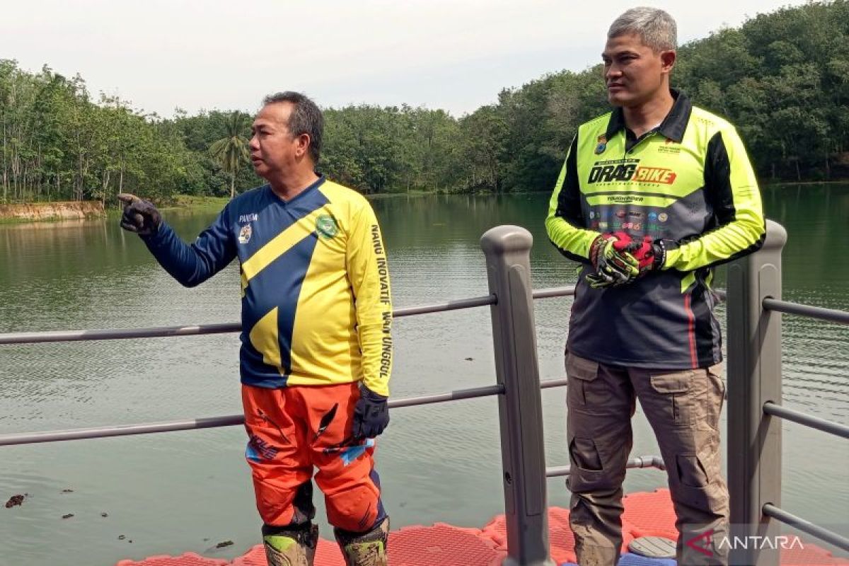 Pj Bupati Tapin lirik wisata Danau Desa Suato Lama