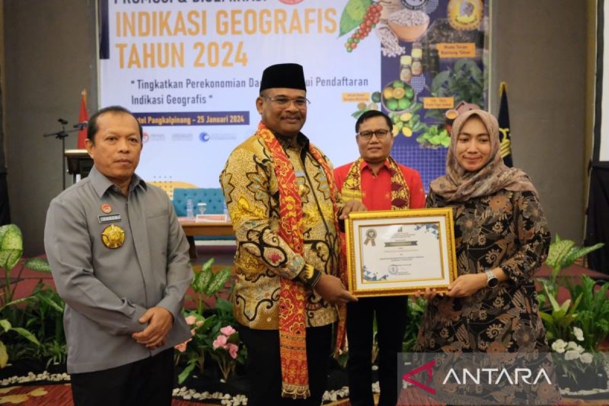 Dinparbud Bangka raih penghargaan sertifikat KIK terbanyak 2023