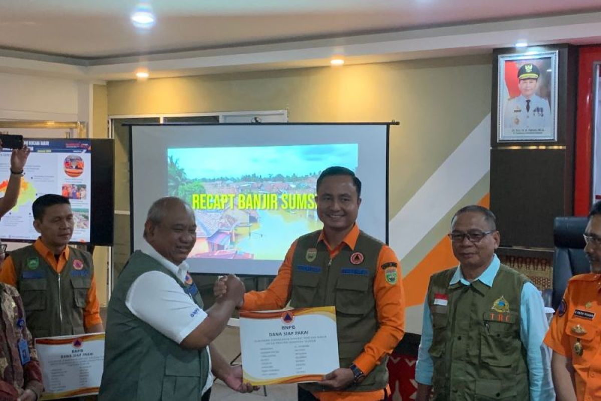 Floods - BNPB disburses operational funds, equipment to South Sumatra