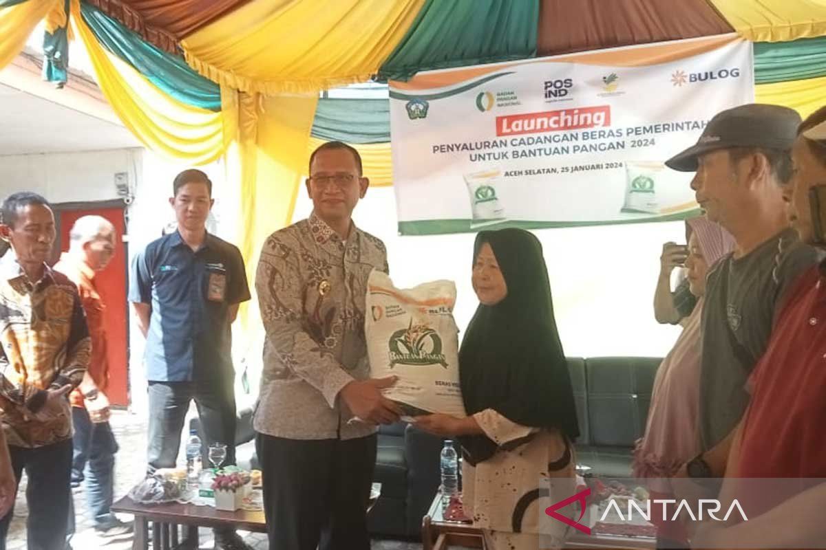 Pemkab Aceh Selatan luncurkan program bantuan pangan