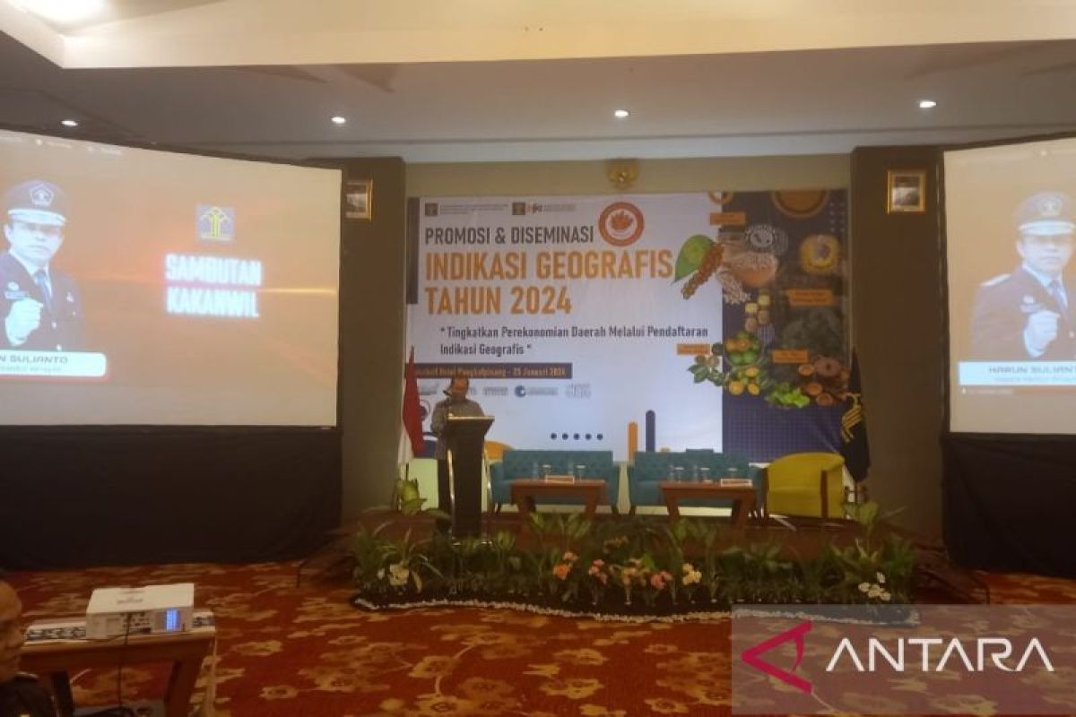 Kemenkumham Bangka Belitung gelar promosi diseminasi indikasi geografis