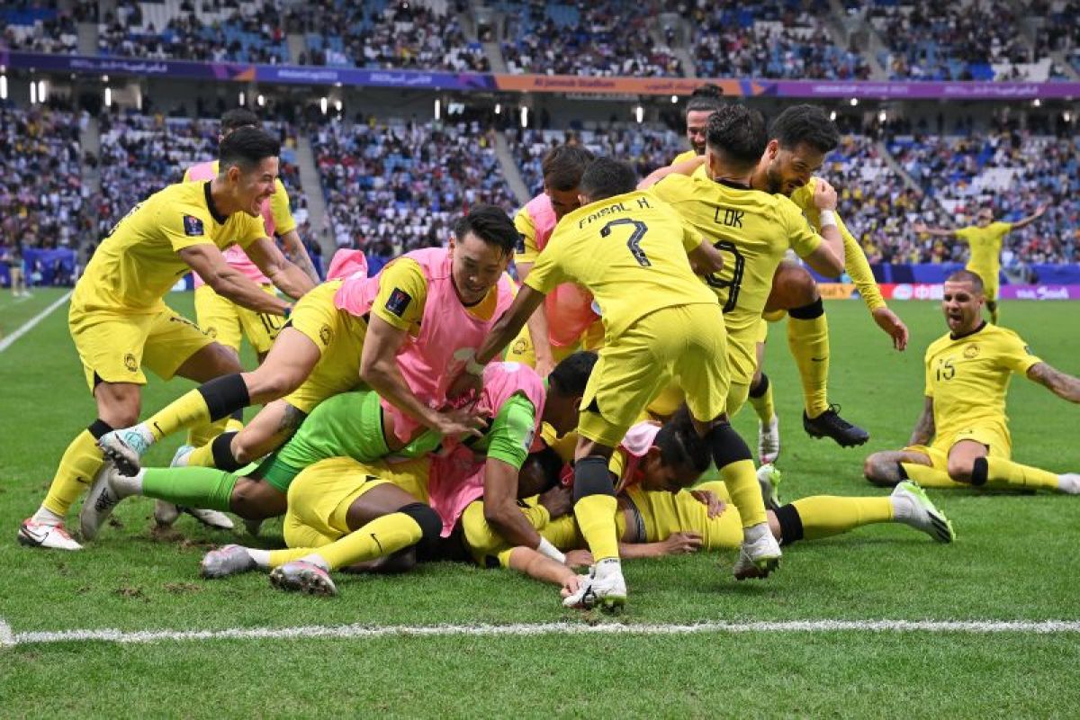 Malaysia kejutkan Timnas Korea Selatan dengan bermain imbang 3-3