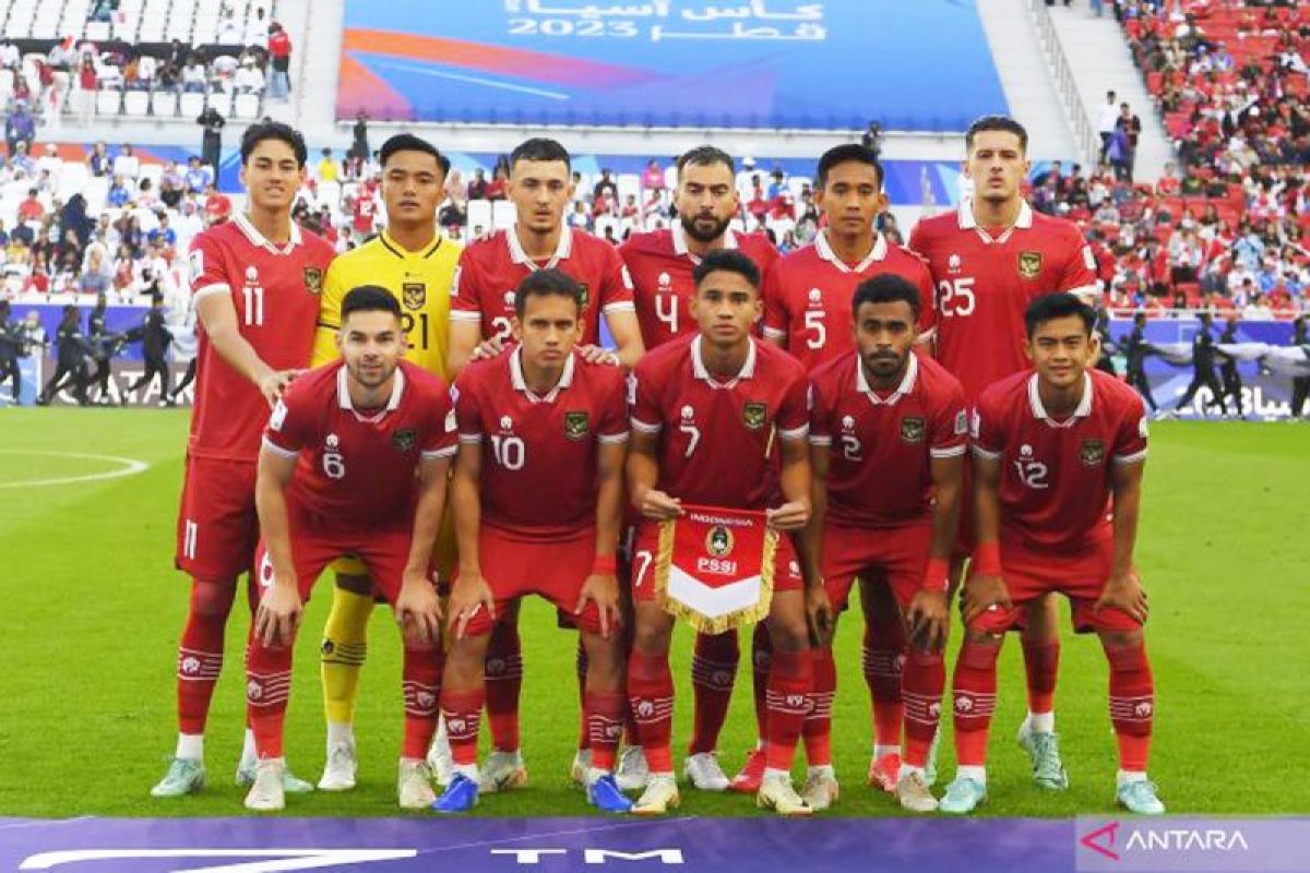 Indonesia lolos ke 16 besar Piala Asia