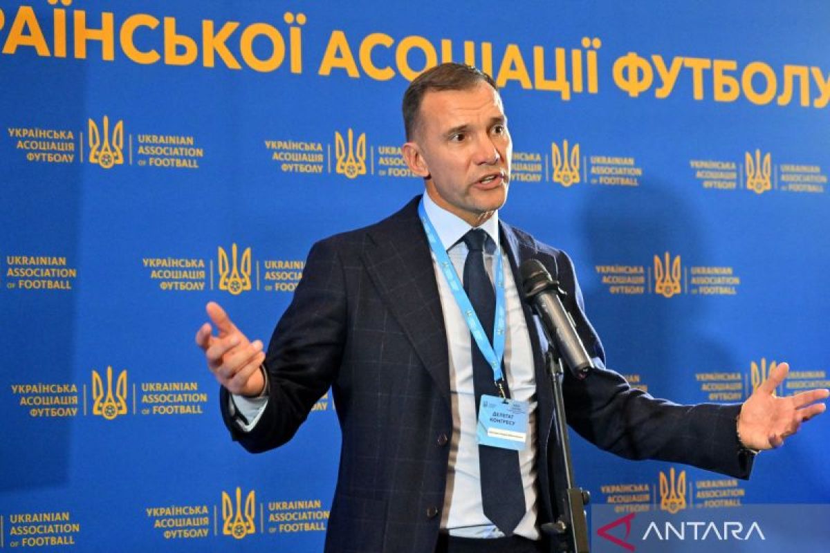 Shevchenko terpilih sebagai presiden asosiasi sepak bola Ukraina