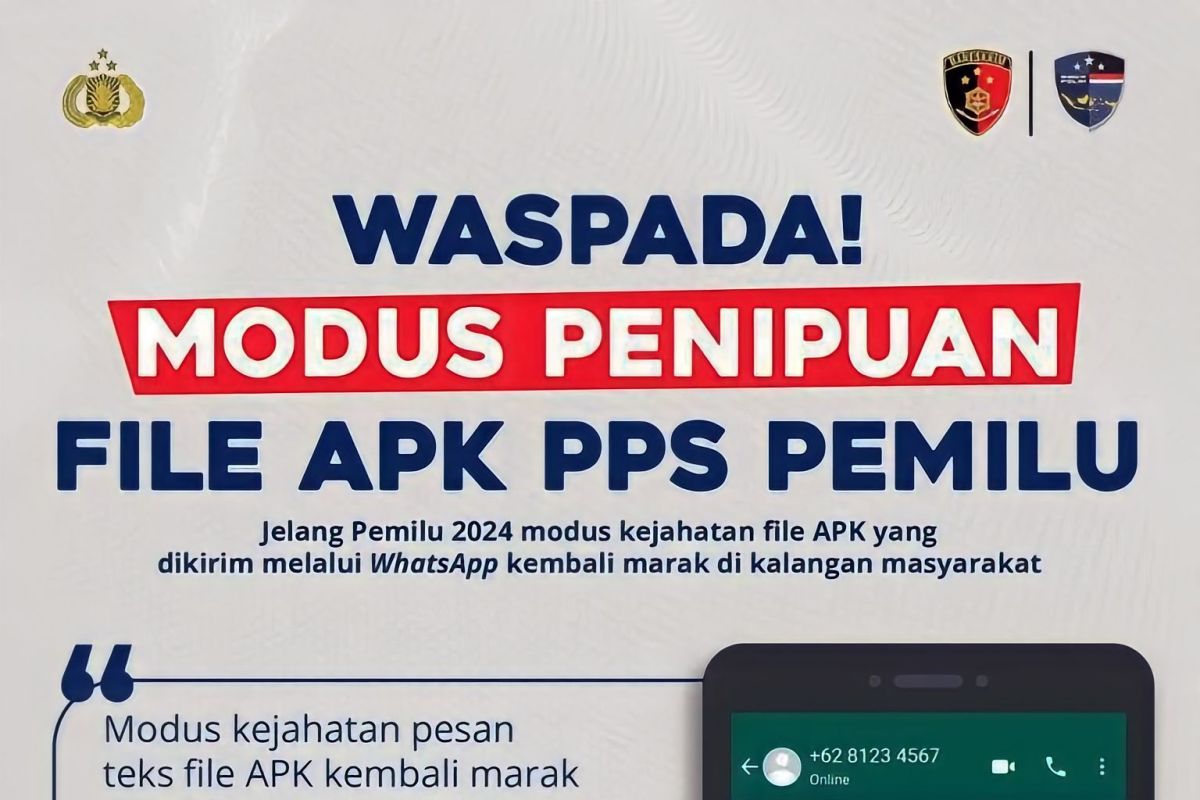 Polres OKU minta warga waspada penipuan pakai aplikasi  PPS Pemilu 2024