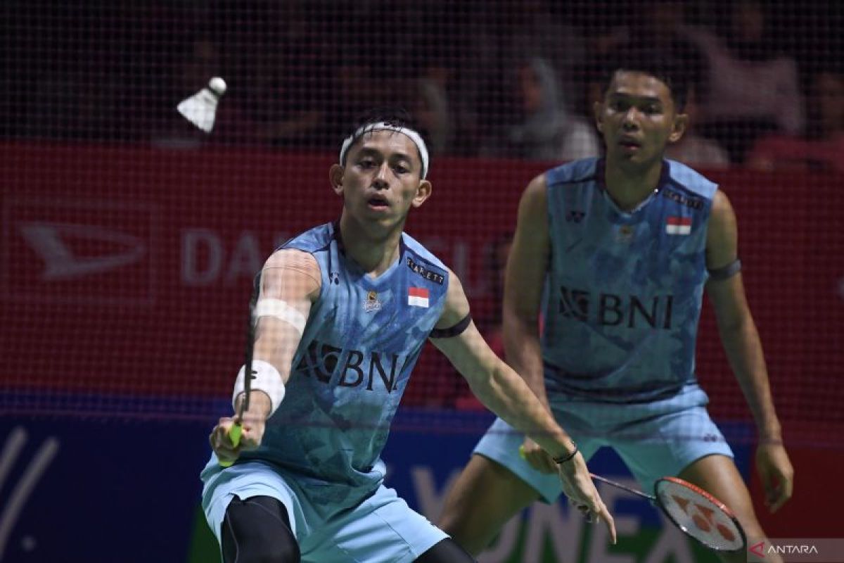 Piala Thomas - Fajar/Rian gandakan keunggulan Indonesia atas Taiwan