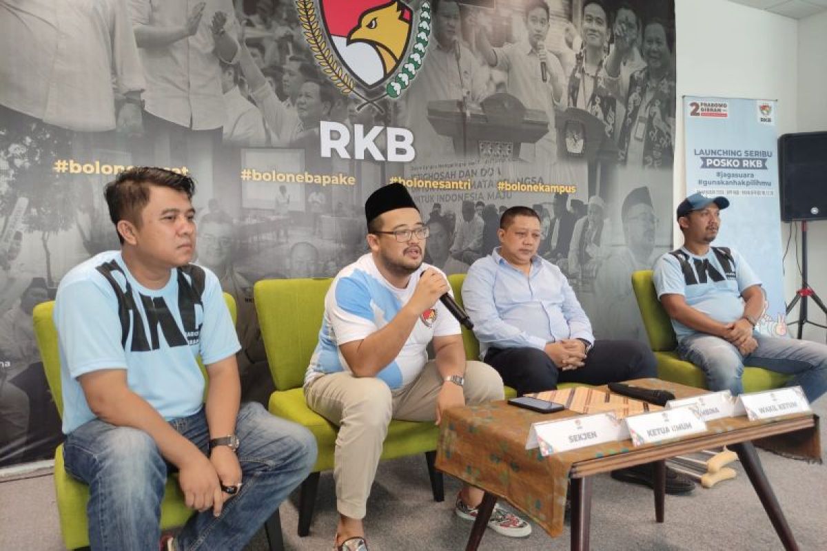 RKB targetkan Prabowo-Gibran menang satu putaran